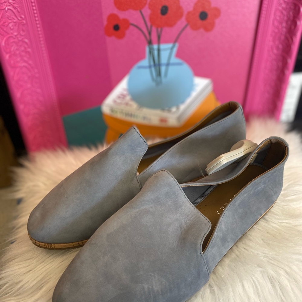 Gray Women's Slip-On Shoes